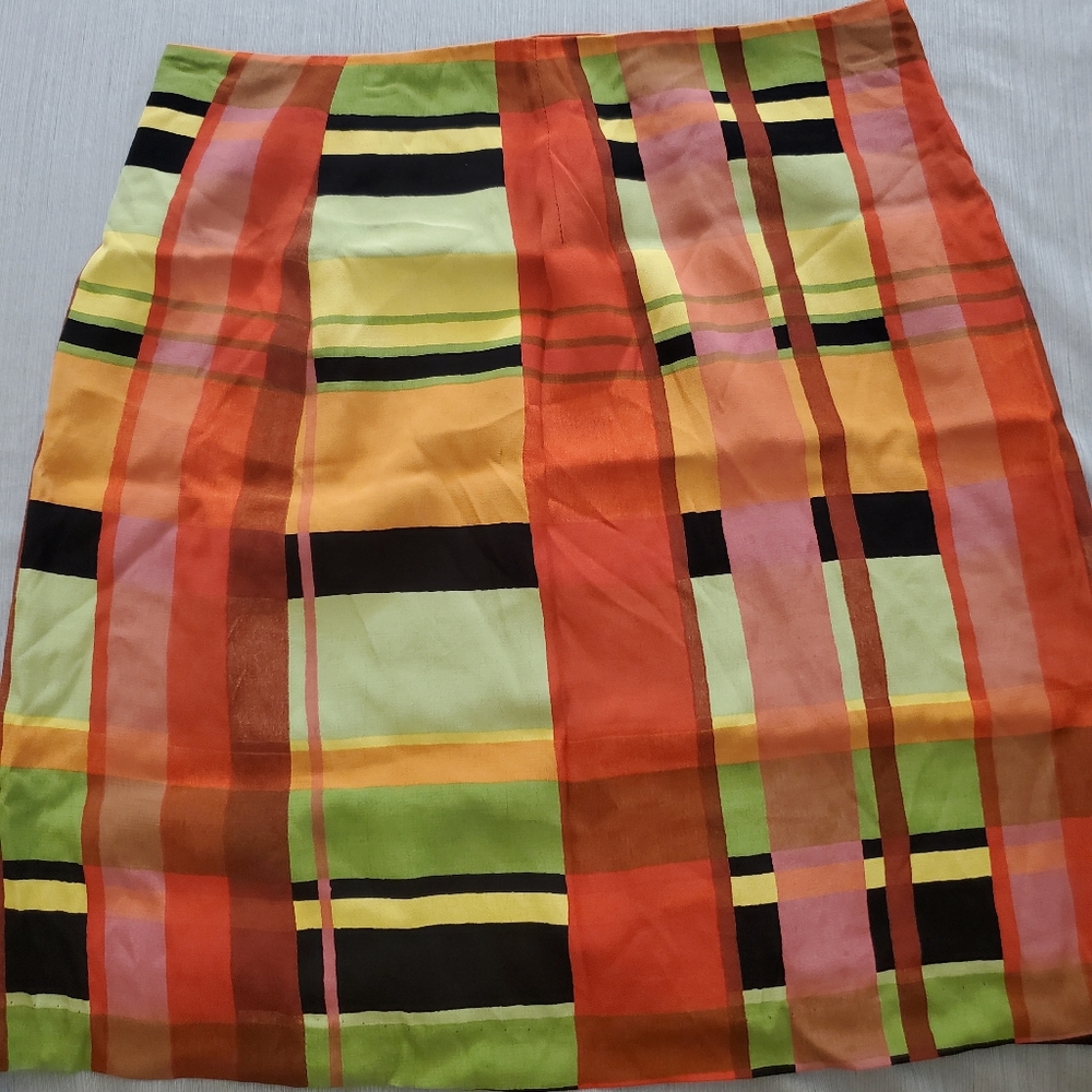 Plaid skirt